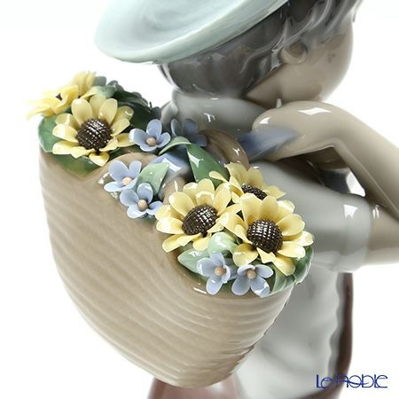 リヤドロ 花かごの少年（スペシャルバージョン） 08675 リヤドロ創業60周年記念