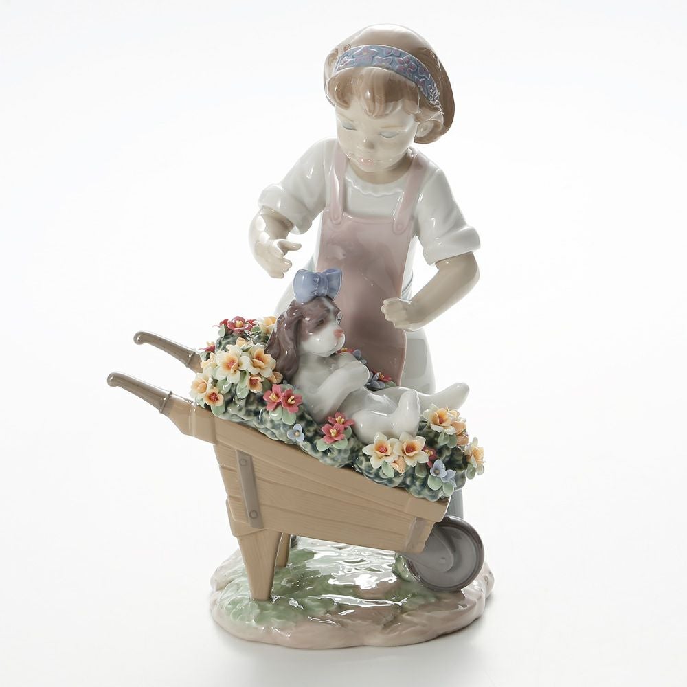 リヤドロ お散歩しようね 09133