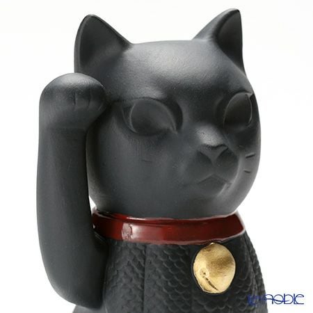 リヤドロ 招き猫 ブラック 09166