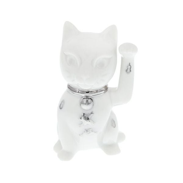 リヤドロ 招き猫 ホワイト 09283
