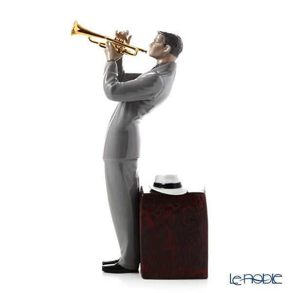 リヤドロ ジャズ トランペッター 09329（33×17cm）