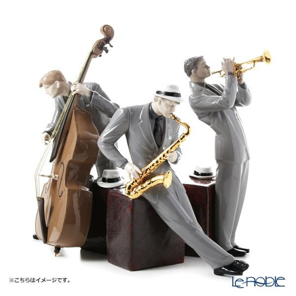 リヤドロ ジャズ ベーシスト 09331（35×20cm）