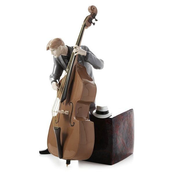 リヤドロ ジャズ ベーシスト 09331（35×20cm）