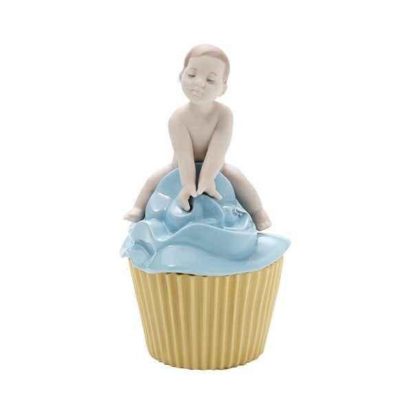 リヤドロ マイスウィート カップケーキ（Boy） 09446 14×8cm