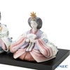 リヤドロ 雛人形（花文様） LE500 09671 世界限定生産500点