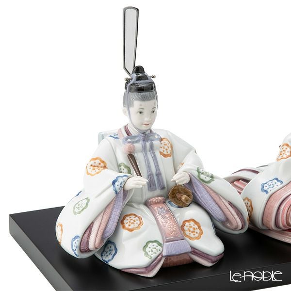 リヤドロ 雛人形（花文様） LE500 09671 世界限定生産500点
