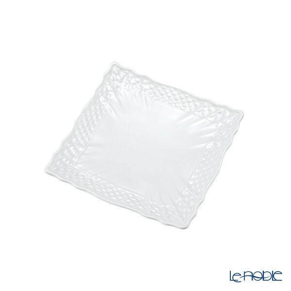 ジノリ1735／リチャード ジノリ（GINORI 1735／Richard Ginori） ベッキオホワイト スクエアプレート 10×10cm