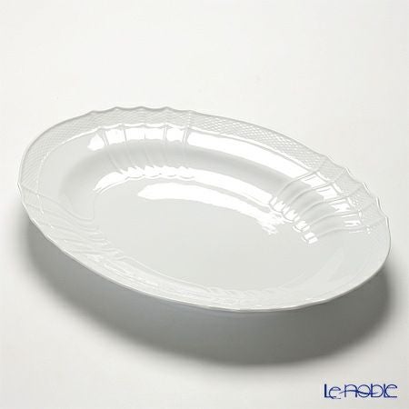 ジノリ1735／リチャード ジノリ（GINORI 1735／Richard Ginori） ベッキオホワイト オーバルプラター 41.5cm