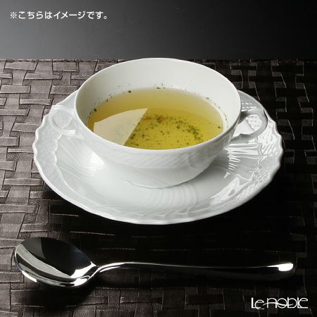 ジノリ1735／リチャード ジノリ（GINORI 1735／Richard Ginori） ベッキオホワイト スープカップ＆ソーサー 300ml