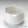 マイセン（Meissen） ホワイトレリーフ 000001／26812 シュガーボウル 高さ7cm／直径9cm
