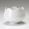 マイセン（Meissen） ホワイトレリーフ 000001／26812 シュガーボウル 高さ7cm／直径9cm