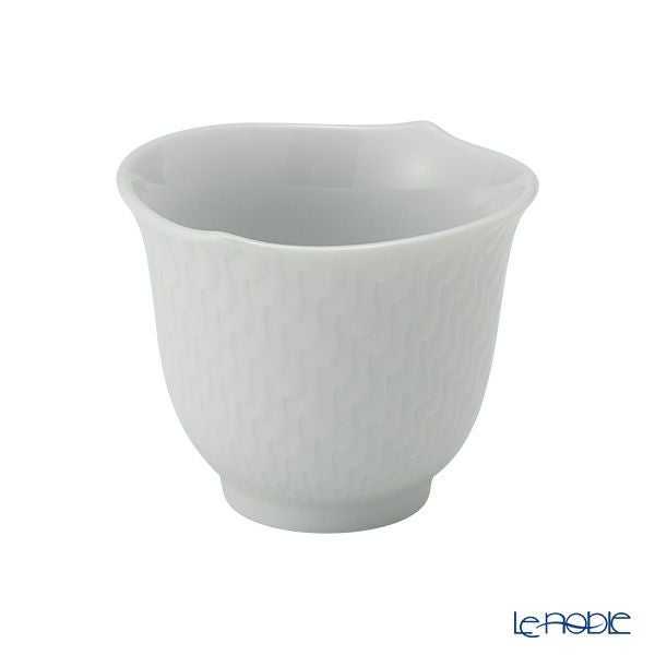 マイセン（Meissen） 波の戯れホワイト 000001／29190 湯のみ 6.5cm