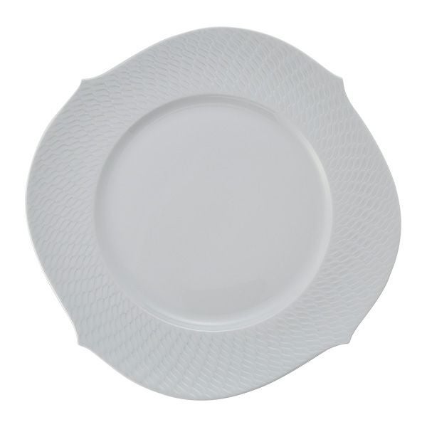 マイセン（Meissen） 波の戯れホワイト 000001／29478 サービスプレート 32.5cm