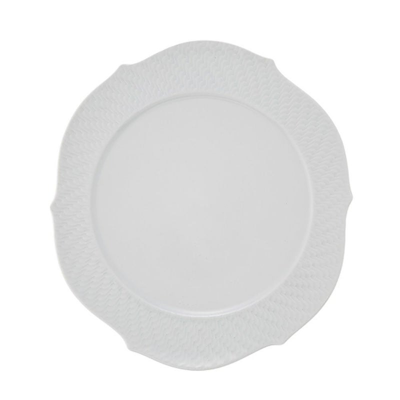 マイセン（Meissen） 波の戯れホワイト 000001／29510 ケーキプラター 26cm