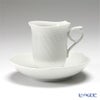 マイセン（Meissen） 波の戯れホワイト 000001／29582 コーヒーカップ＆ソーサー 180ml