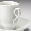 マイセン（Meissen） 波の戯れホワイト 000001／29582 コーヒーカップ＆ソーサー 180ml