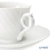マイセン（Meissen） 波の戯れホワイト 000001／29586 モーニングカップ＆ソーサー