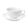 マイセン（Meissen） 波の戯れホワイト 000001／29633 ティーカップ＆ソーサー 170ml