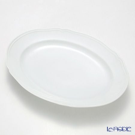 ジノリ1735／リチャード ジノリ（GINORI 1735／Richard Ginori） アンティコ ホワイト オーバルプラター 34cm