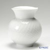 マイセン（Meissen） 波の戯れホワイト 000001／50142 ベース（花瓶） 13.5cm
