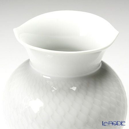 マイセン（Meissen） 波の戯れホワイト 000001／50142 ベース（花瓶） 13.5cm