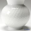 マイセン（Meissen） 波の戯れホワイト 000001／50142 ベース（花瓶） 13.5cm