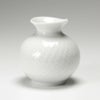 マイセン（Meissen） 波の戯れホワイト 000001／50143 ベース（花瓶） 9cm