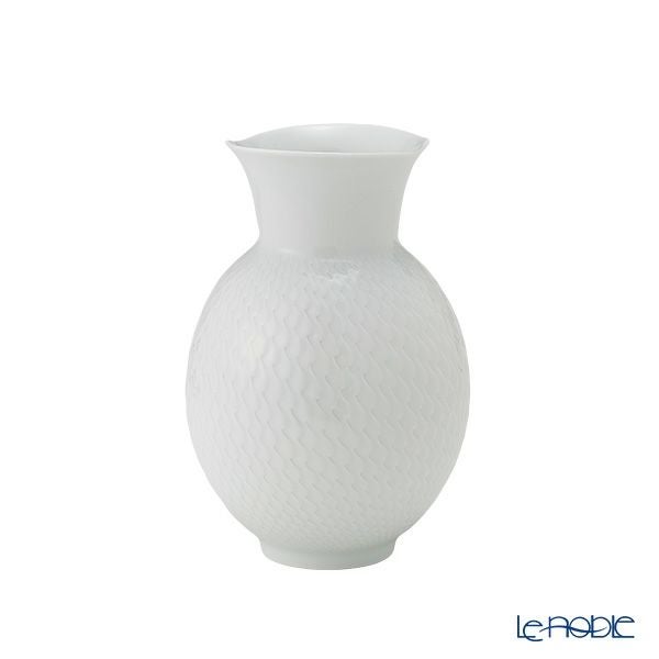 マイセン（Meissen） 波の戯れホワイト 000001／50226 ベース（花瓶） 50226
