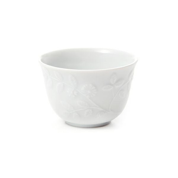 マイセン（Meissen） マイセン歴代レリーフ 白磁カップ（湯呑み） 1984年発表 000001／55954