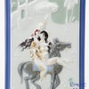 マイセン（Meissen） 陶板 千夜一夜 930012／9p313 馬に乗る王子様と王妃 15×10cm