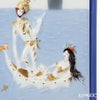 マイセン（Meissen） 陶板 千夜一夜 930009／9p310 船に乗る王様と王妃 15×10cm