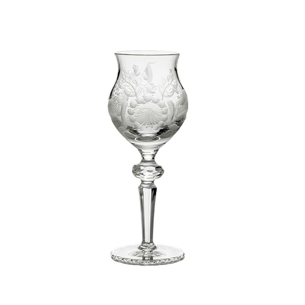 マイセン（Meissen） マイセンクリスタル オーキッド OR／06／1 赤ワイン 18.6cm／170ml