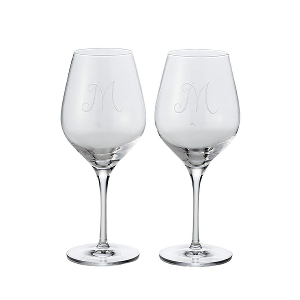 マイセン（Meissen） マイセンクリスタル M 38102 ワイングラス 21.5cm ペア