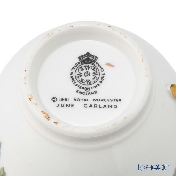 【1点限り】英国ヴィンテージ ロイヤルウースター ジューンガーランド 金彩 トリオセット