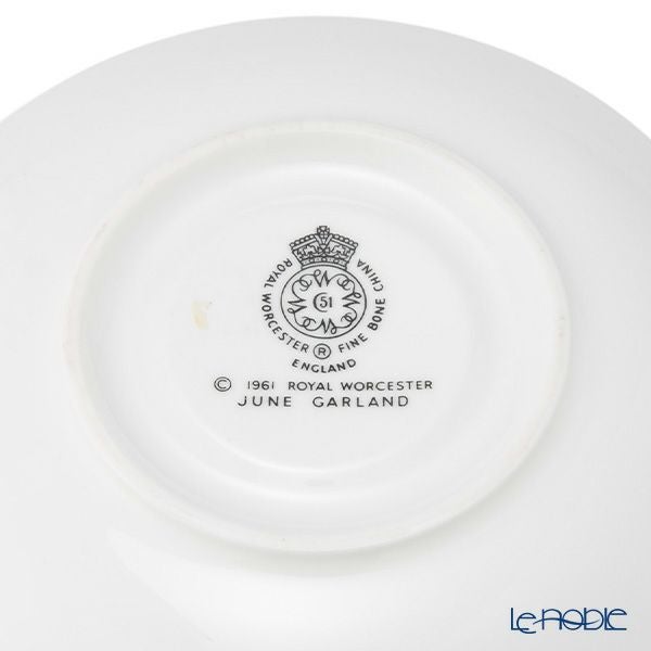 【1点限り】英国ヴィンテージ ロイヤルウースター ジューンガーランド 金彩 トリオセット