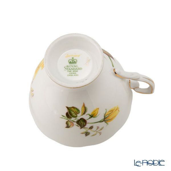 【1点限り】英国ヴィンテージ ロイヤルスタンダード 黄色のバラ トリオセット