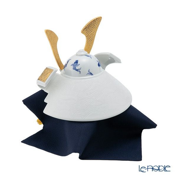 リヤドロ 兜 鯉 13053 21×17×25cm 木製台座・袱紗付（限定500体）