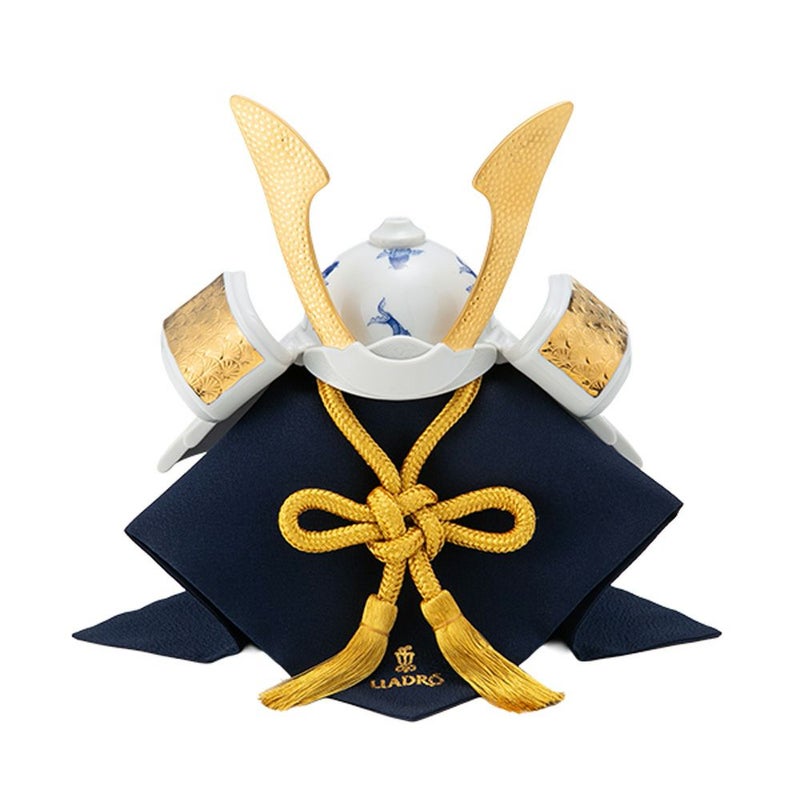 リヤドロ 兜 鯉 13053 21×17×25cm 木製台座・袱紗付（限定500体）