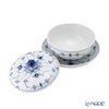 ロイヤルコペンハーゲン（Royal Copenhagen） ブルー フルーテッド プレイン ボウル＆ソーサー 蓋つき 380ml 1064774