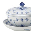 ロイヤルコペンハーゲン（Royal Copenhagen） ブルー フルーテッド プレイン ボウル＆ソーサー 蓋つき 380ml 1064774