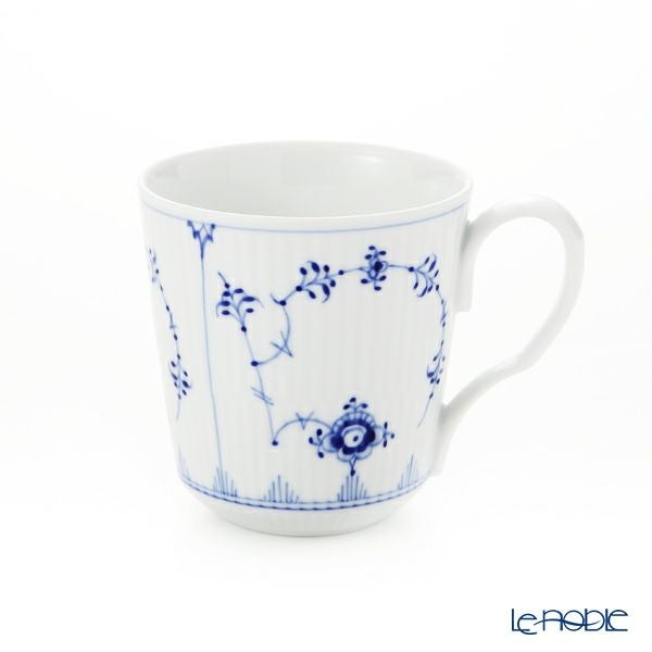 ロイヤルコペンハーゲン（Royal Copenhagen） ブルー フルーテッド プレイン マグ ペア 280ml 1101027