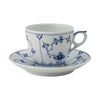 ロイヤルコペンハーゲン（Royal Copenhagen） ブルー フルーテッド プレイン コーヒーカップ＆ソーサー 160ml 1101071／1017173