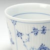 ロイヤルコペンハーゲン（Royal Copenhagen） ブルー フルーテッド プレイン ハイハンドルマグ 1101090／1017175