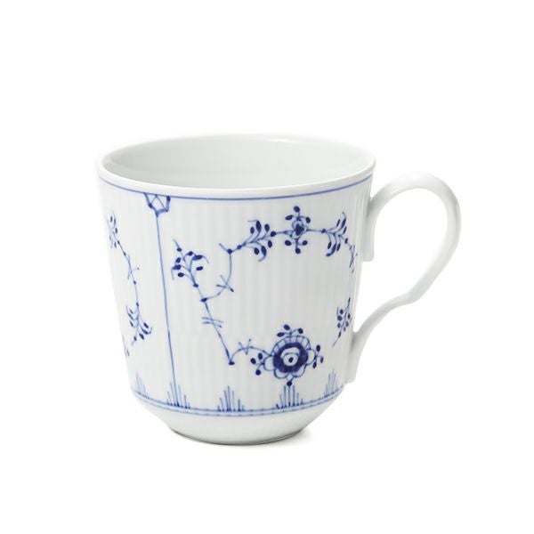 ロイヤルコペンハーゲン（Royal Copenhagen） ブルー フルーテッド プレイン マグカップ（M） 350ml 1101102／1017178