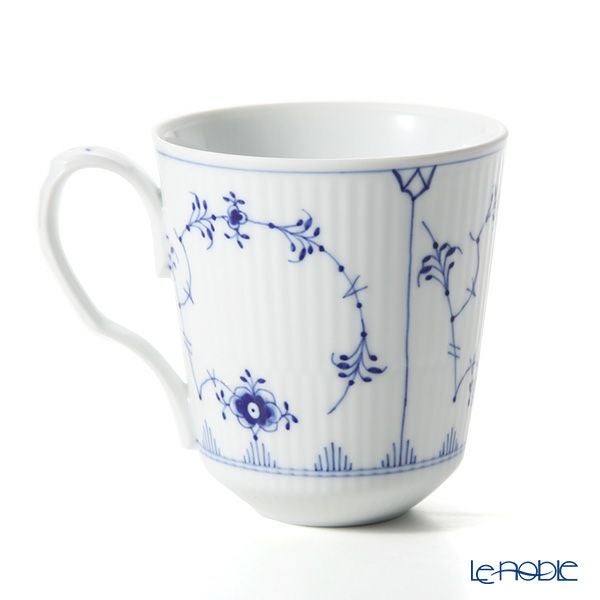 ロイヤルコペンハーゲン（Royal Copenhagen） ブルー フルーテッド プレイン マグ（L） 380ml 1101103／1017179