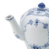 ロイヤルコペンハーゲン（Royal Copenhagen） ブルー フルーテッド プレイン ティーポット（S） 350ml 1101132