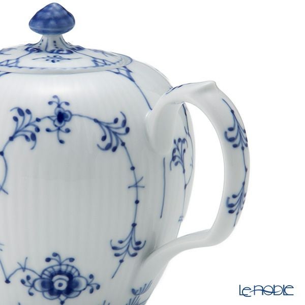 ロイヤルコペンハーゲン（Royal Copenhagen） ブルー フルーテッド プレイン ティーポット（S） 350ml 1101132
