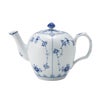 ロイヤルコペンハーゲン（Royal Copenhagen） ブルー フルーテッド プレイン ティーポット（S） 350ml 1101132