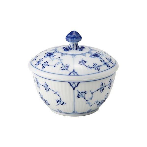 ロイヤルコペンハーゲン（Royal Copenhagen） ブルー フルーテッド プレイン シュガー（S） 8.5cm 150ml 1101153／1017183