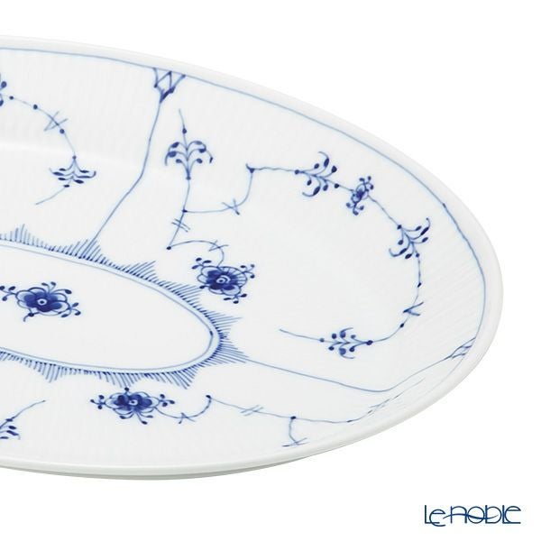 ロイヤルコペンハーゲン（Royal Copenhagen） ブルー フルーテッド プレイン オーバル ディッシュ ディープ 30×23.5×H3.5cm 1101371／1016760